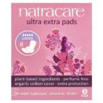 прокладки Ultra, поверхность из органического хлопка, длинные, 8 штук — Natracare