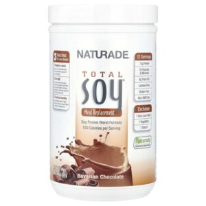 Total Soy®, заменитель еды, баварский шоколад, 507 г (1 фунт 1,88 унции) — Naturade