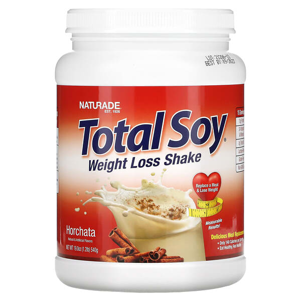 nad02324_v_23.jpg Total Soy, коктейль для похудения, орчата, 540 г (1,2 фута) — Naturade
