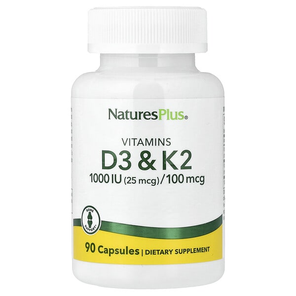 nap01043_v_97.jpg витамины D3 и К2, 90 капсул — NaturesPlus