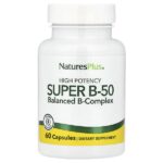 Super B-50, 60 капсул — NaturesPlus