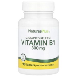витамин В1, 300 мг, 90 таблеток — NaturesPlus