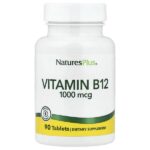 витамин B12, 1000 мкг, 90 таблеток — NaturesPlus
