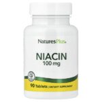 ниацин, 100 мг, 90 таблеток — NaturesPlus