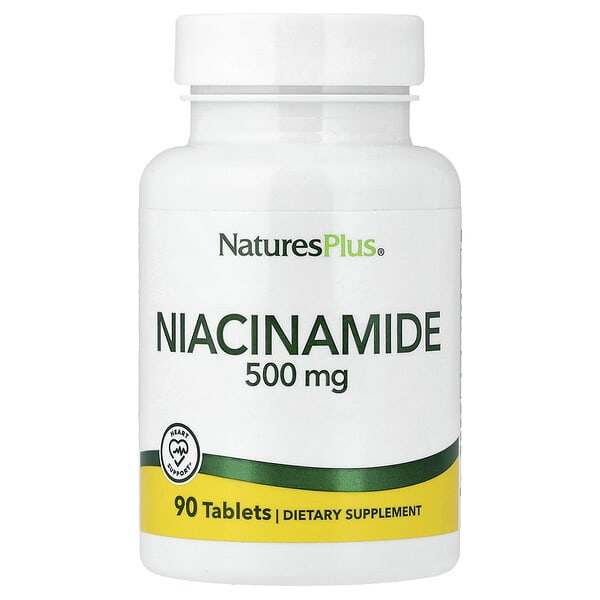 nap01890_v_55.jpg никотинамид, 500 мг, 90 таблеток — NaturesPlus