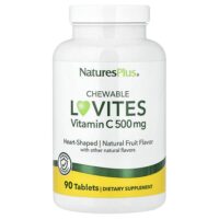 Loveites, жевательный витамин C, натуральные фрукты, 90 таблеток — NaturesPlus