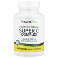 Super C Complex, комплекс с длительным высвобождением, 60 таблеток — NaturesPlus