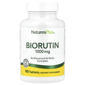 Biorutin, комплекс биофлавоноидов и рутина, 90 таблеток — NaturesPlus