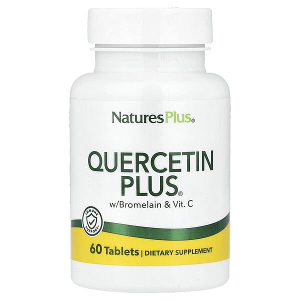 nap02563_v_24.jpg Quercetin Plus® с бромелаином и витамином C, 60 таблеток — NaturesPlus