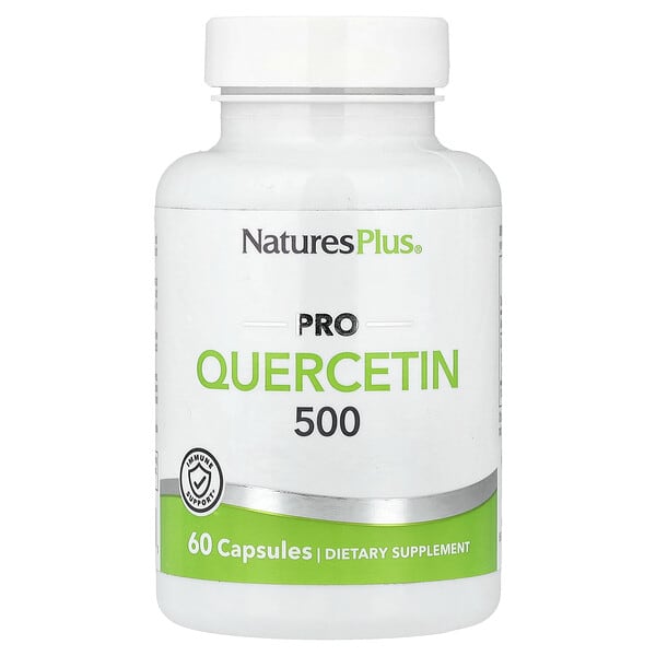 nap02565_v_28.jpg Pro Quercetin 500, 60 капсул (500 мг на капсулу) — NaturesPlus