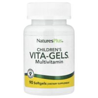 Vita-Gels®, мультивитамины для детей, апельсин, 90 капсул — NaturesPlus