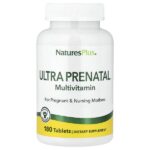 Ultra Prenatal, мультивитамины для беременных, 180 таблеток — NaturesPlus