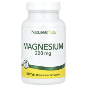 Магний, 200 мг, 90 таблеток — NaturesPlus