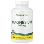 Магний, 200 мг, 180 таблеток — NaturesPlus