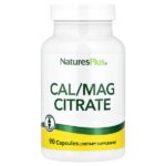 цитрат кальция и магния, 90 капсул — NaturesPlus