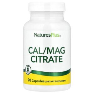 цитрат кальция и магния, 90 капсул — NaturesPlus