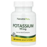 Калий, 99 мг, 90 таблеток — NaturesPlus