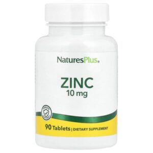 Цинк, 10 мг, 90 таблеток — NaturesPlus