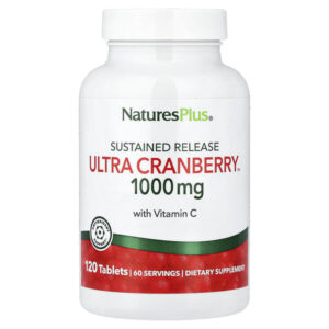 Ultra Cranberry™, продукт с длительным высвобождением, 120 таблеток — NaturesPlus