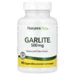 Garlite®, 500 мг, 90 капсул — NaturesPlus