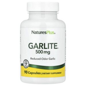 Garlite®, 500 мг, 90 капсул — NaturesPlus