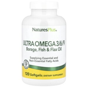 Ультра омега 3/6/9, 120 капсул — NaturesPlus