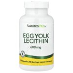 лецитин из яичного желтка, 180 капсул (300 мг в 1 капсуле) — NaturesPlus