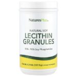 натуральный соевый лецитин в гранулах, 337,5 г (0,74 фунта) — NaturesPlus