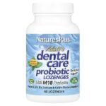 Пастилки с пробиотиками для взрослых, перечная мята, 60 пастилок — NaturesPlus