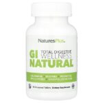 Total Digestive Wellness, GI Natural®, 90 двухслойных таблеток — NaturesPlus