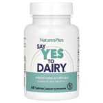 Say Yes to Dairy, добавка для переваривания молочных продуктов, 50 жевательных таблеток — NaturesPlus