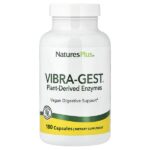 Vibra-Gest®, ферменты растительного происхождения, 180 капсул — NaturesPlus