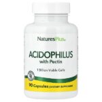 ацидофильные бактерии с пектином, 90 капсул — NaturesPlus