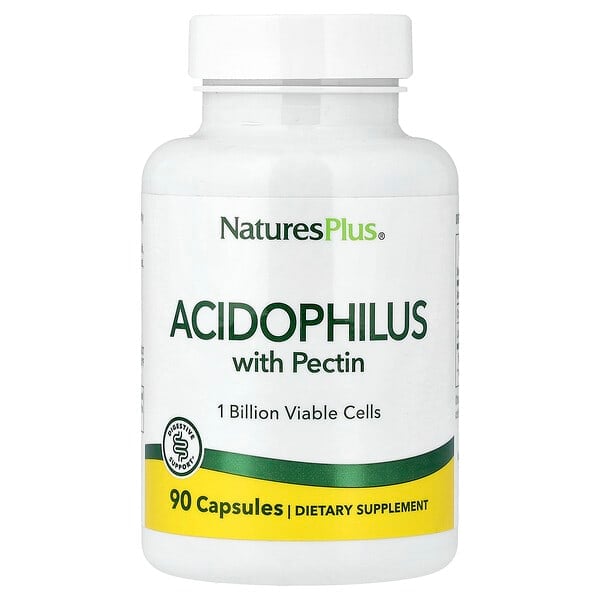 nap04480_v_54.jpg ацидофильные бактерии с пектином, 90 капсул — NaturesPlus