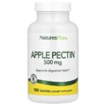 яблочный пектин, 500 мг, 180 таблеток — NaturesPlus