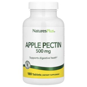 яблочный пектин, 500 мг, 180 таблеток — NaturesPlus