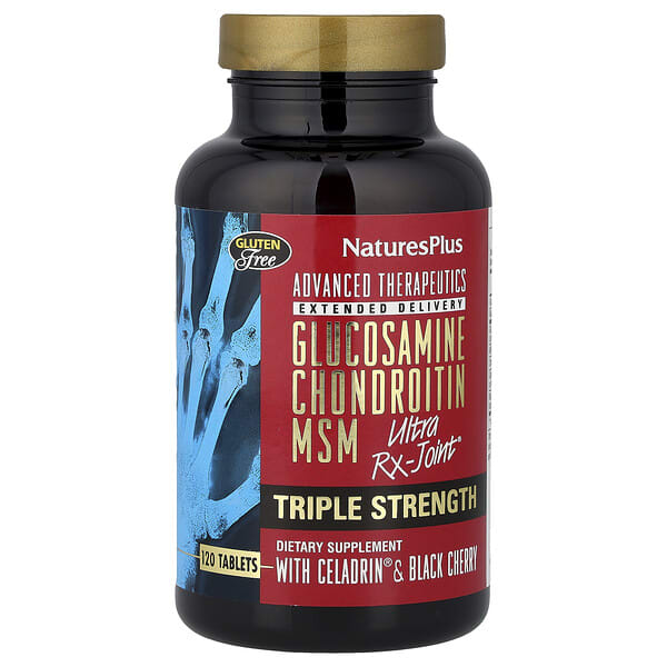 nap04930_v_45.jpg Advanced Therapeutics, глюкозамин, хондроитин и МСМ Ultra Rx-Joint®, 120 таблеток — NaturesPlus