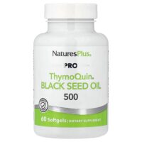 Масло черного тмина Pro ThymoQuin® 500, 60 капсул (500 мг в 1 капсуле) — NaturesPlus