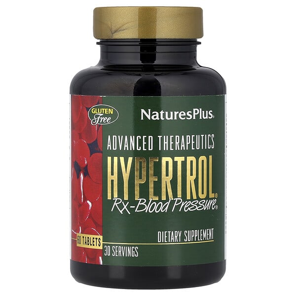 nap04997_v_41.jpg Advanced Therapeutics, Hypertrol®, RX Blood Pressure®, 60 таблеток — NaturesPlus