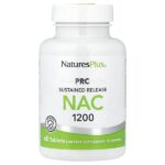 Pro NAC 1200, длительное высвобождение, 60 таблеток (600 мг в 1 таблетке) — NaturesPlus