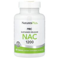 Pro NAC 1200, длительное высвобождение, 60 таблеток (600 мг в 1 таблетке) — NaturesPlus