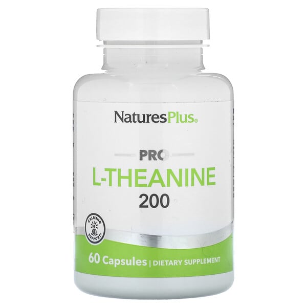 nap05166_v_10.jpg Pro, L-теанин 200, 60 капсул (200 мг в 1 капсуле) — NaturesPlus