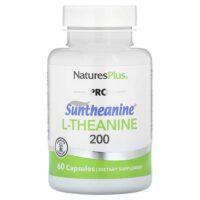 Pro, Suntheanine и L-теанин 200, 60 капсул (100 мг на капсулу) — NaturesPlus