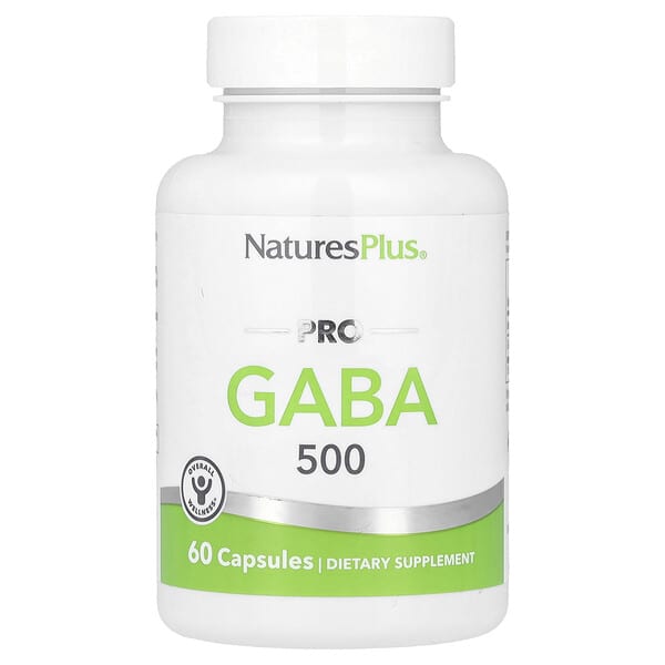 nap05170_v_8.jpg PRO GABA 500, 60 капсул (500 мг на капсулу) — NaturesPlus