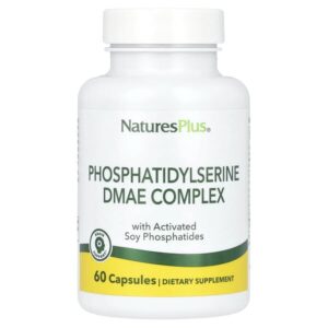 комплекс фосфатидилсерина и ДМАЭ, 60 капсул — NaturesPlus