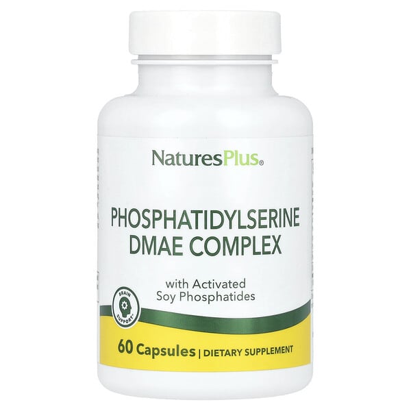 nap05180_v_37.jpg комплекс фосфатидилсерина и ДМАЭ, 60 капсул — NaturesPlus