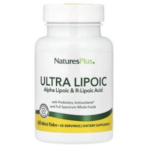 Ultra Lipoic, 60 мини-таблеток — NaturesPlus