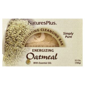 отшелушивающее и очищающее мыло с овсянкой, 3,5 унции (100 г) — NaturesPlus