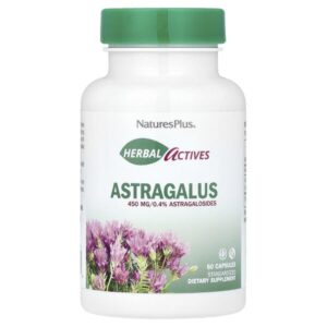 Herbal Actives, астрагал, 450 мг, 60 капсул — NaturesPlus