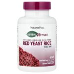 Herbal Actives, красный ферментированный рис, 120 мини-таблеток (300 мг в каждой) — NaturesPlus